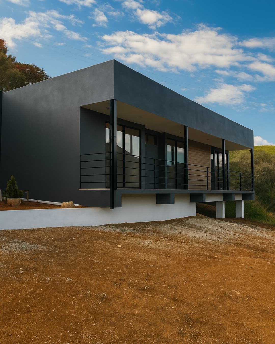 Casa campestre de Fabrique integrada al paisaje